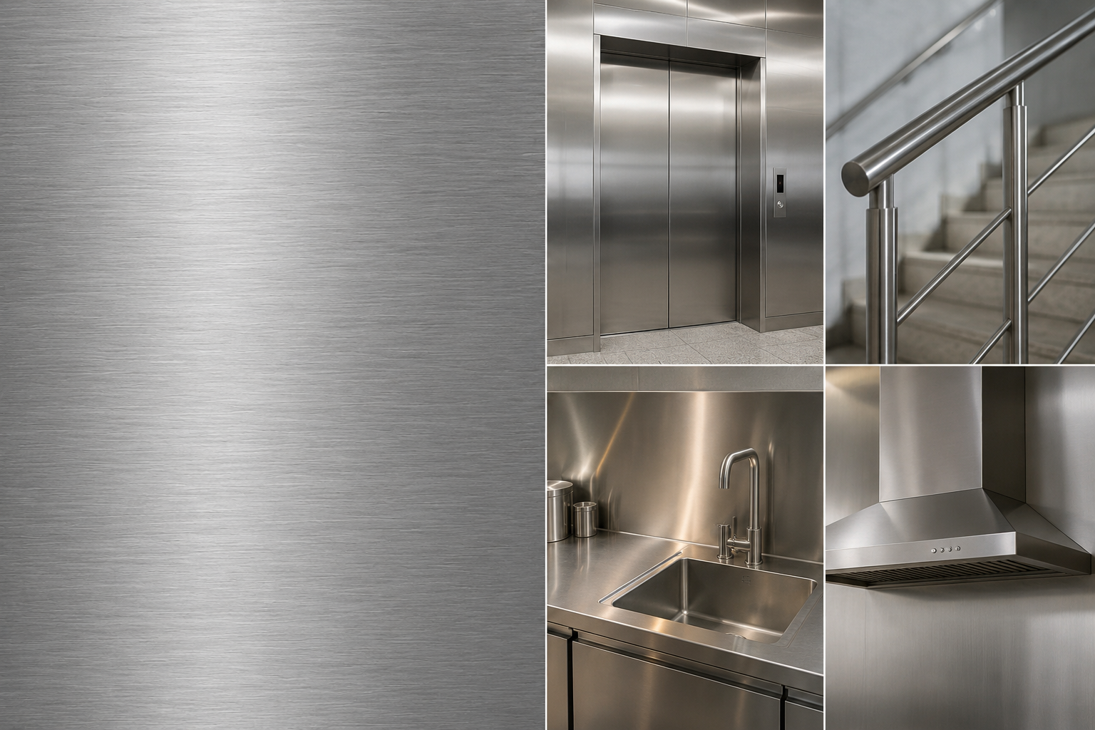 Applications of No.4 Stainless Steel Finish.png